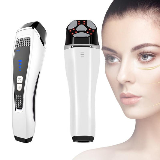 Revitalize Your Skin with the Portable Handheld Microcurrent Facial Massager - A Professional Beauty Tool for Women
